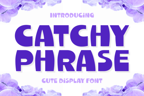 Catchy Phrase Font